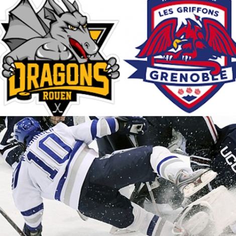 Match de Hockey sur glace "Dragons de Rouen VS Grenoble" - le 3/01/2025