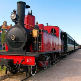 Le petit train dans la Somme le 22 mai 2025