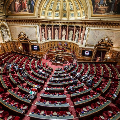 Visite du Sénat à Paris