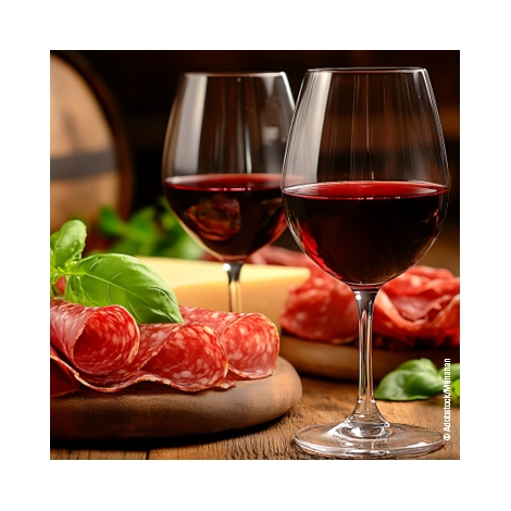 Soirée Oenologique "Grands vins de France" et accord avec charcuterie italienne