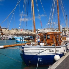 Les grandes voiles du Havre sortie en mer