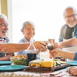 Repas de pensionnés  à Evreux le 26 novembre 2025