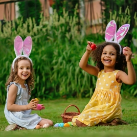 Chasse aux oeufs au château de Beaumesnil le 05 avril 2026