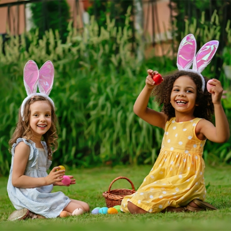 Chasse aux oeufs au château de Beaumesnil le 05 avril 2026