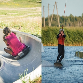 Multiactivités au lac de Caniel