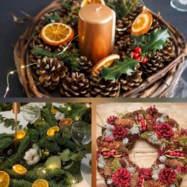 Atelier couronnes et décors de Noël - Section Arts plastiques 2026