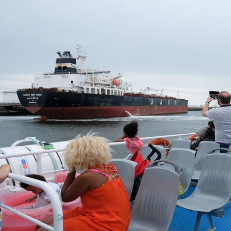Visite du port du Havre en bateau