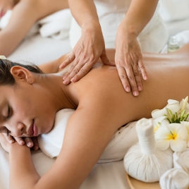 Massage au Spa d'Or de l'Hôtel Bourgtheroulde du dimanche 16 octobre 2022